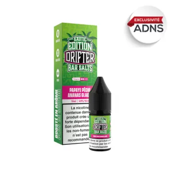 Drifter — Papaye Pêche Ananas Glacés Exotic Edition Bar Salts Drifter 10ml 10mg