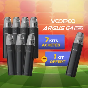 Offre Kit Argus G4 Mini Black Voopoo