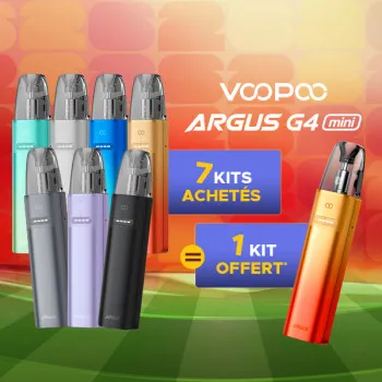 Voopoo — Offre Kit Argus G4 Mini Mix Couleurs Voopoo