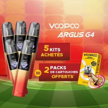 Voopoo — Offre Kit Argus G4 Orange Voopoo