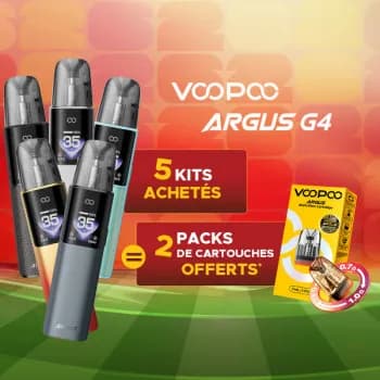 Voopoo — Offre Kit Argus G4 Mix Couleurs Voopoo