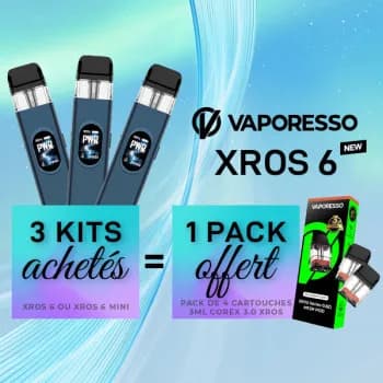 Vaporesso — Offre Kit XROS 6 Abyssal Blue Vaporesso