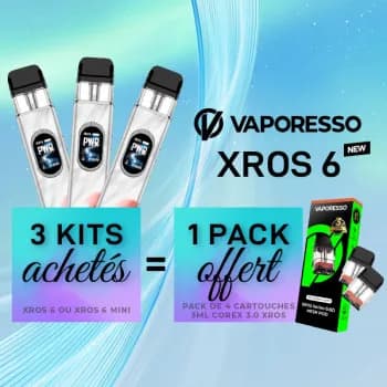 Offre Kit XROS 6 Scorching Cloud Vaporesso