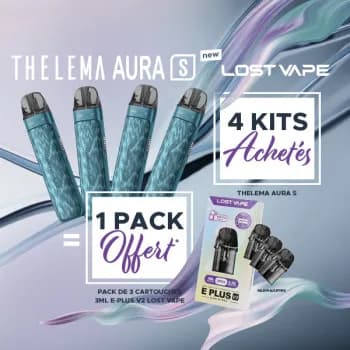 Lost Vape — Offre Kit Thelema Aura S Ocean Weave Lost Vape