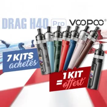 Voopoo — Offre Kit Drag H40 Pro Mix Colours Voopoo