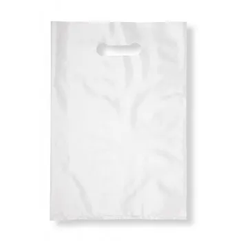 Sac Plastique 50microns 24X38 Blanc