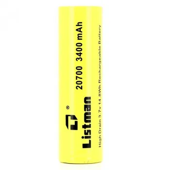 Listman — Accu 40A 20700 3400mah Listman