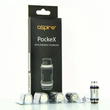 Aspire — Pack de 5 résistances PockeX Aspire