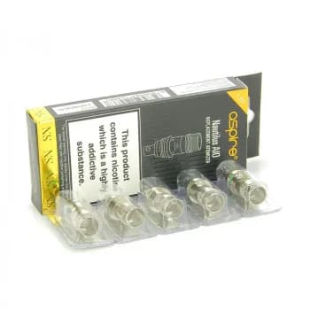 Aspire — Pack de 5 resistances Nautilus NicSalt 1.8ohms Aspire
