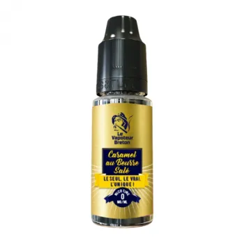 10ml — Caramel Au Beurre Salé Authentique Le Vapoteur Breton 10ml