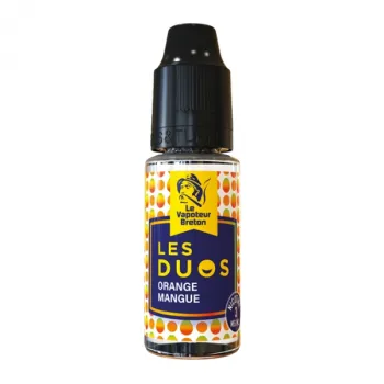 10ml — Orange Mangue Duo Sensations Le Vapoteur Breton 10ml