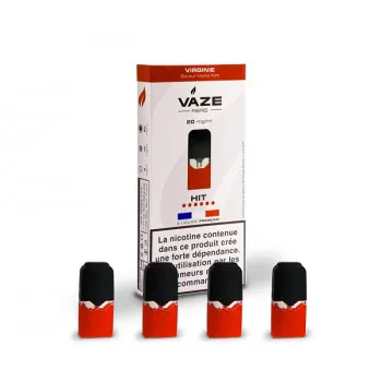 20mg) — Pack de 4 Pods de 0,75ml Virginie Vaze Vape 20mg
