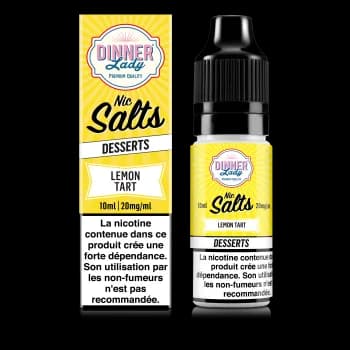 Dinner Lady — Lemon Tart Salt Nic Dinner Lady 10ml 20mg
