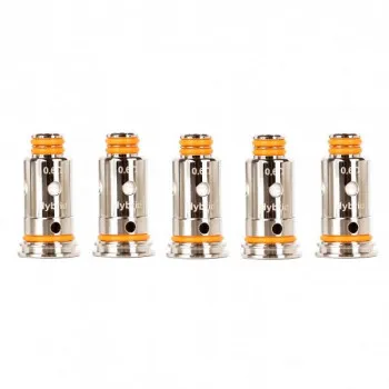 Pack de 5 résistances G coil ST 1.2ohm Aegis Pod/Wenax Stylus GeekVape