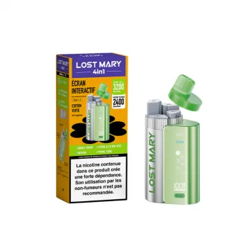 Pack 4en1 4X2ml Vert Lost Mary 20mg