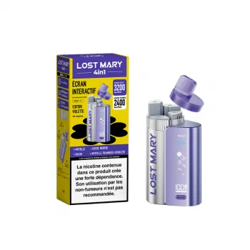 Pack 4en1 4X2ml Violet Lost Mary 20mg