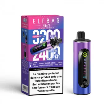Kit 4en1 Édition Baies Sauvages ELFBAR 20mg