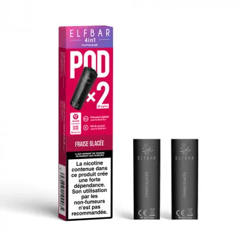 Pack de 2 Pods 4en1 2mL 20mg Elfbar