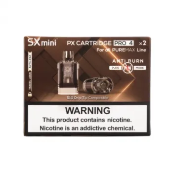 Pack de 2 Cartouches 4mL Pro4 PureMax Pod SX Mini