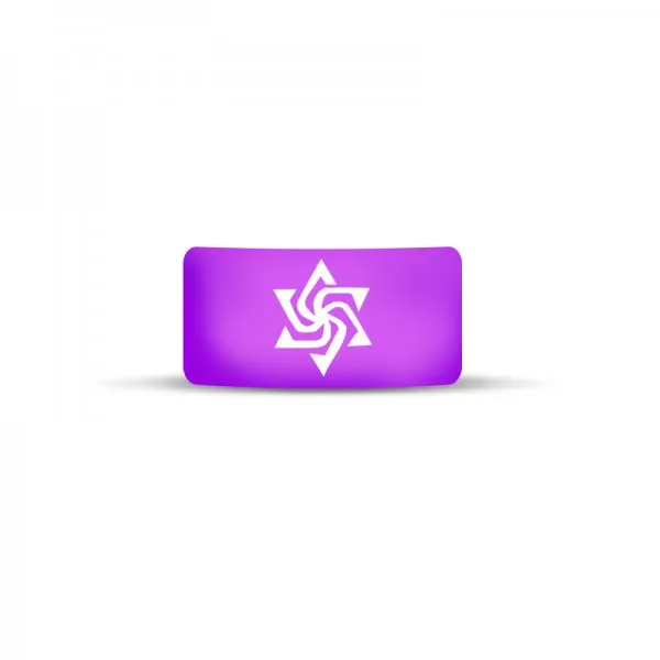 Vape Band Violet Logo Etoile 22 à 26mm