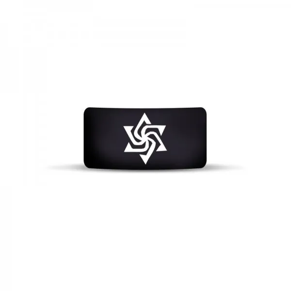 Vape Band Noir Logo Etoile 22 à 26mm