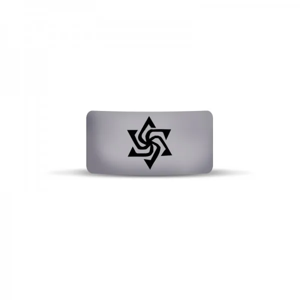 Vape Band Gris Logo Etoile 22 à 26mm