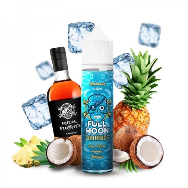 Caraïbes 0mg 50ml - Pirates by Full Moon