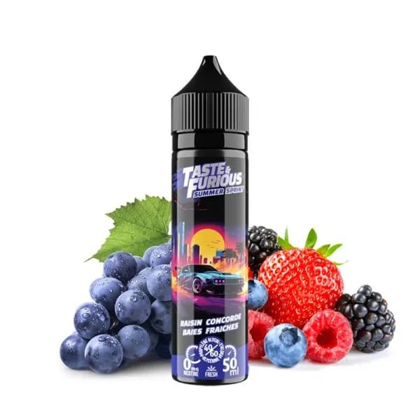Summer Sprint 0mg 50ml - Taste & Furious