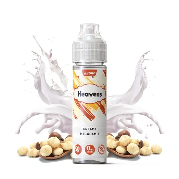 Creamy Macadamia 0mg 50ml - Heavens by Vape Maker