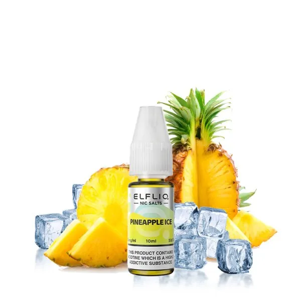 Pineapple Ice Nic Salt 10ml - Elfliq by Elf Bar