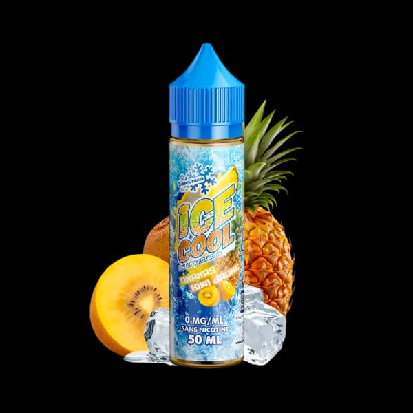 Ananas Kiwi Jaune 0mg 50ml - Ice Cool by Liquidarom
