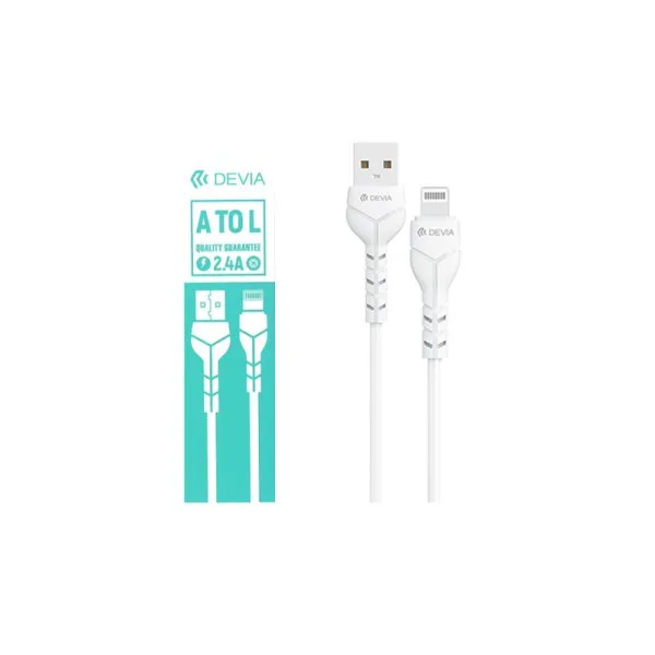 Câble de Charge USB-A vers Lightning 2.4A Eco-Friendly - Kintone Series by DEVIA