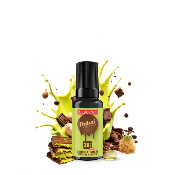 Dubaï Chocovape Nic Salt 20mg 10ml - Cebueno