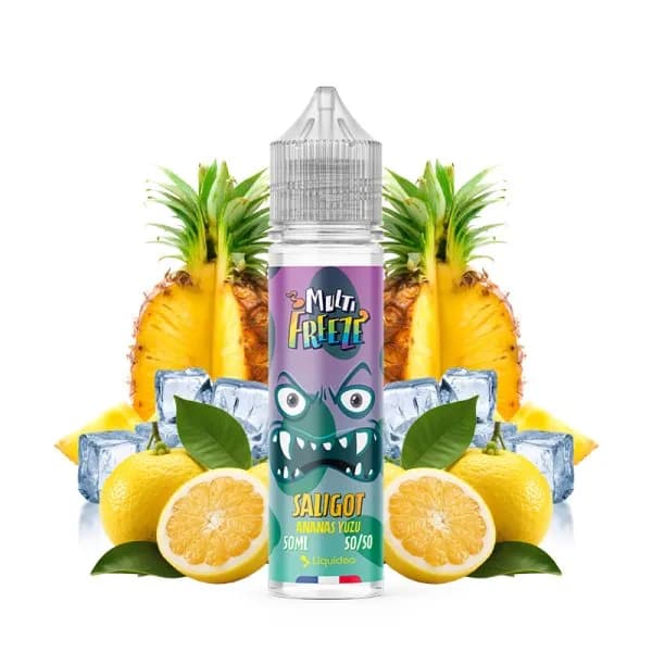 Saligot Ananas Yuzu 0mg 50ml - Liquideo Multifreeze