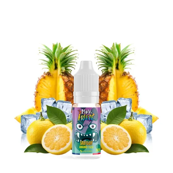 Saligot Ananas Yuzu 10ml - Liquideo Multifreeze