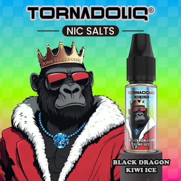 Tornadoliq — Black Dragon Kiwi Ice 20mg 10ml - Tornadoliq