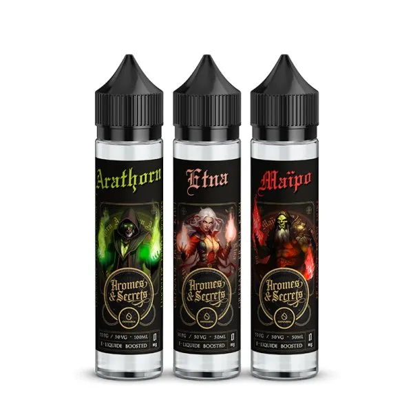 Tripack (Arathorn/Maïpo/Etna) 0mg 50ml - Arômes & Secrets by Savourea