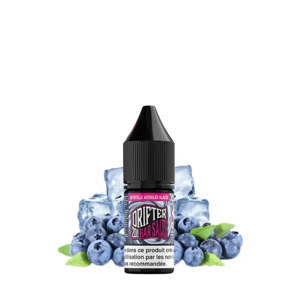 Myrtille Acidulée Glacée Nic Salt 20mg 10ml - Drifter
