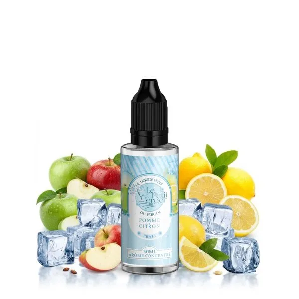Concentré Pomme Citron Frais 30ml - Le Petit Verger by Savourea