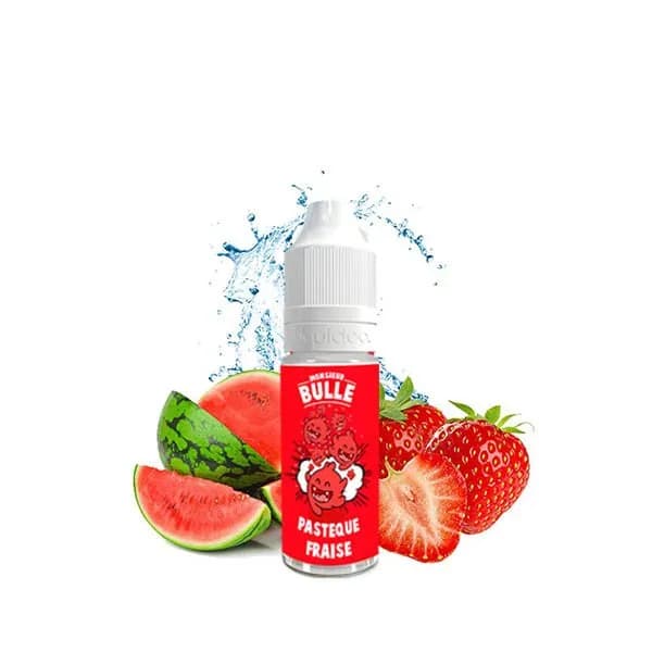 Pastèque Fraise 10ml - Monsieur Bulle by Liquideo