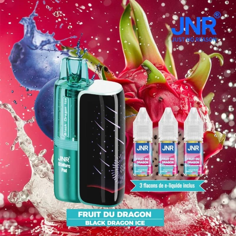 Puff Stellarc 50K Fruit du Dragon 3x10ml 20mg - JNR