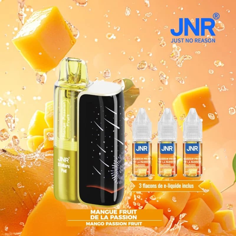 Puff Stellarc 50K Mangue Fruit de la Passion 3x10ml 20mg - JNR