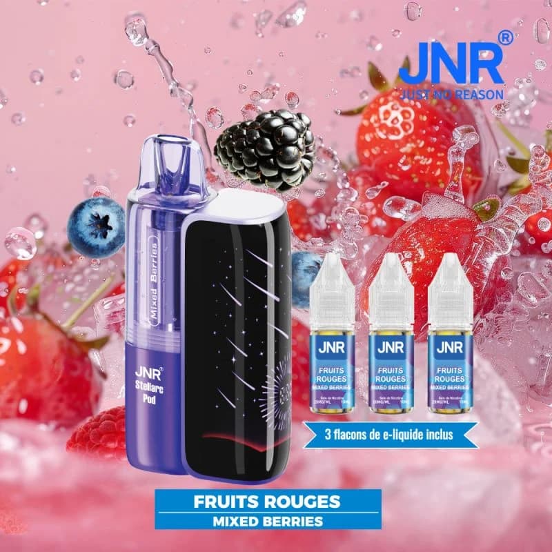 Puff Stellarc 50K Fruits Rouges 3x10ml 20mg - JNR