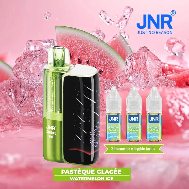 Puff Stellarc 50K Pastèque Glacée 3x10ml 20mg - JNR